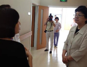 医疗监管机构负责人参观天津美中宜和妇儿医院